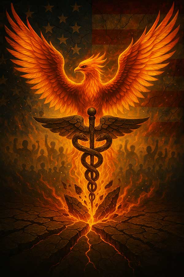 The soul of healing cannot be burned—it only rises higher.